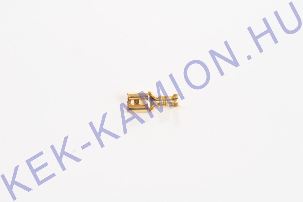 Csatlakozó hüvely 6,3mm