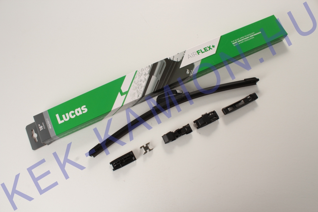 Ablaktörlő lapát flexibilis 410mm LUCAS 16col