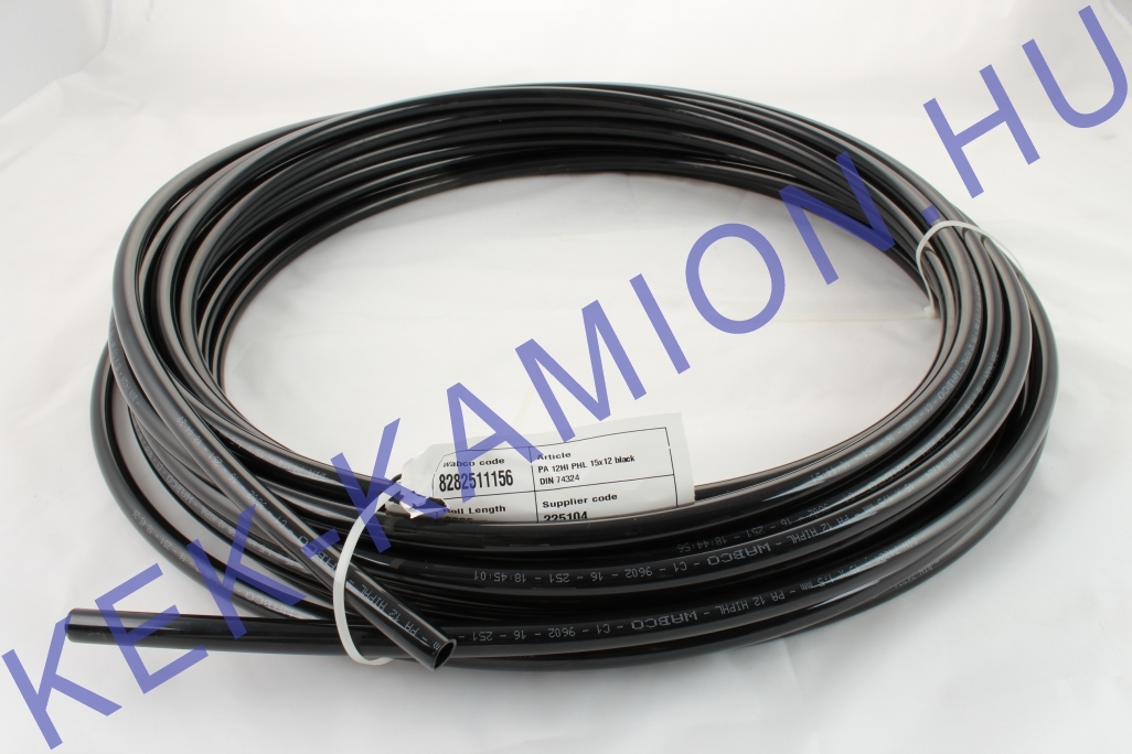 Légféktömlő műanyag D15x1.5