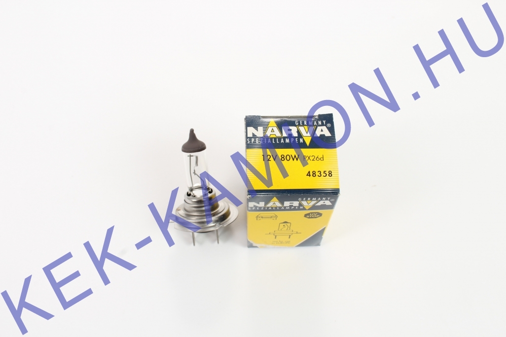 12V H-7 izzó 80W NARVA