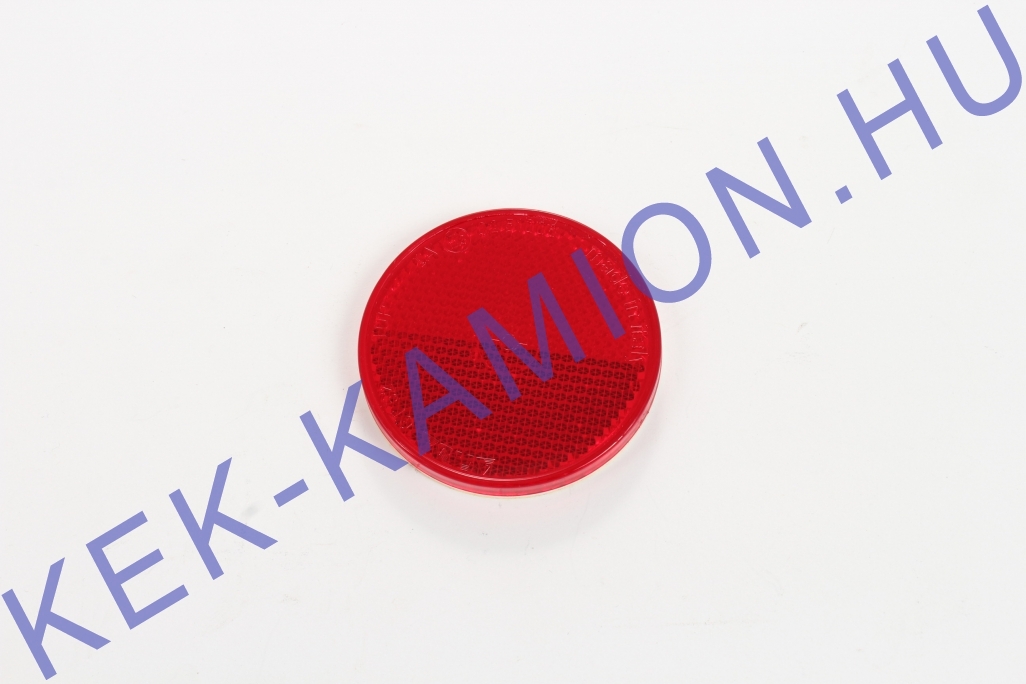 Prizma kerek piros 60mm öntapadós