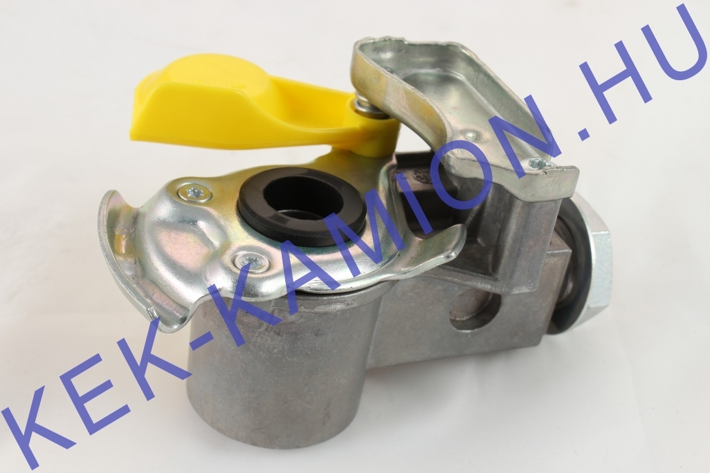 WABCO Kapcsolófej+csőszűrő sárga sima pótos M16